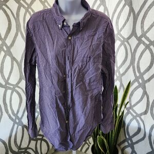 J. Crew Plaid/ Checkered 100% Cotton Button-down Shirt